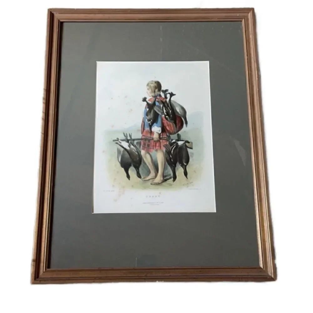 Grant “Highland Chiefton” Framed and Matted Print